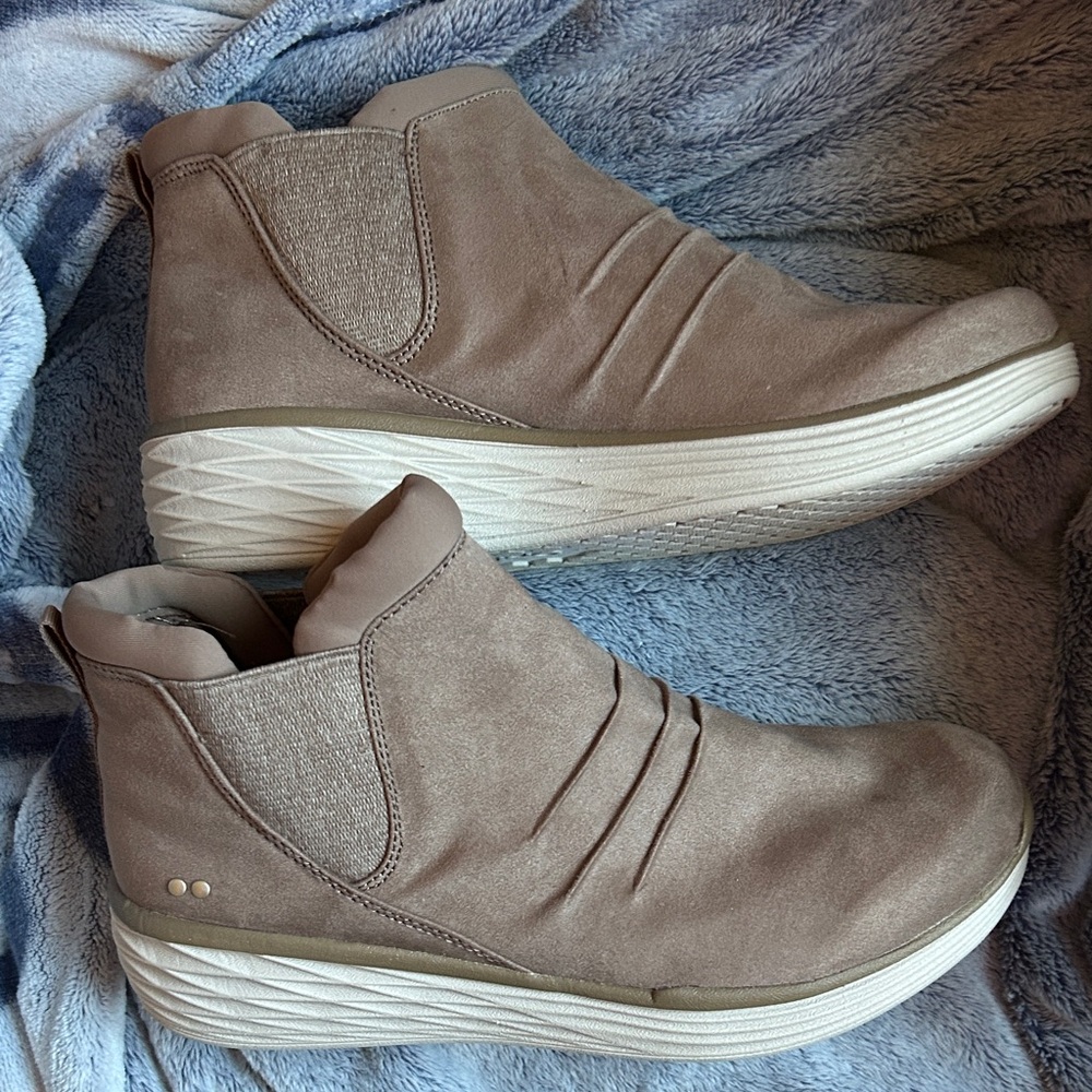 Ryka Taupe Ankle Booties
